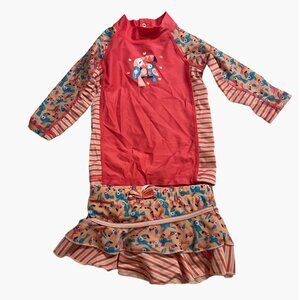 UV Skinz Swim Rash Guard Set Infant Size 12-24 months Excellent very gently used